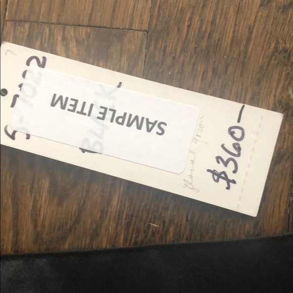 Teri Jon A-line Evening Gown with Embellished Belt - Picture 6 of 13